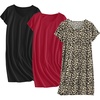 Black/Wine Red/Leopard