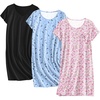 Blue Moon/Black/Pink Floral