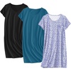 Dark Blue/Black/Purple Floral