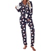Navy Bue Santa